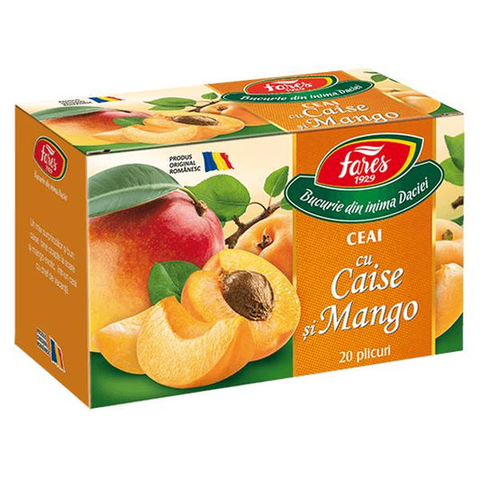 Ceai cu Caise si Mango, Fares, 20 Pliculete - Vitax.ro