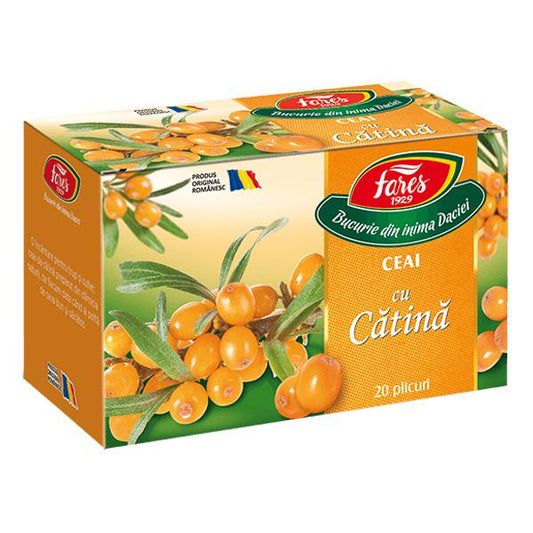 Ceai cu Catina, Fares, 20 Pliculete - Vitax.ro
