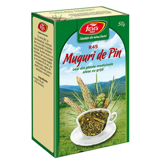 Pin Muguri R45, Fares, Ceai la Punga 50gr - Vitax.ro