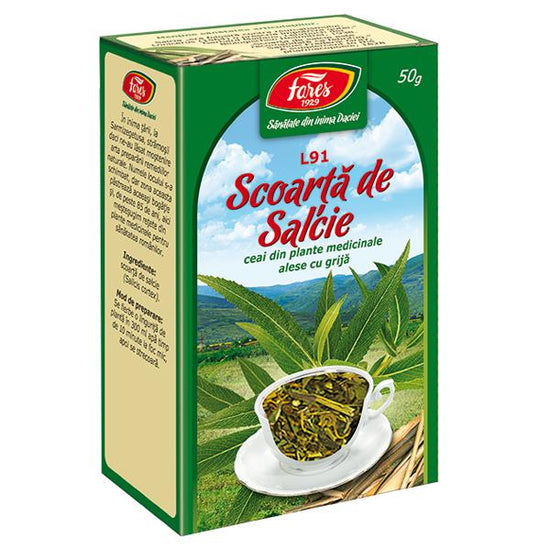 Salcie Scoarta L91, Fares, Ceai la Punga 50gr - Vitax.ro