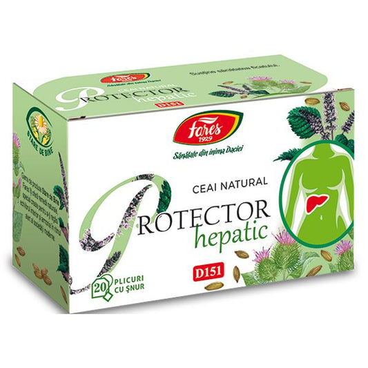 Protector Hepatic, Fares, 20 Pliculete - Vitax.ro