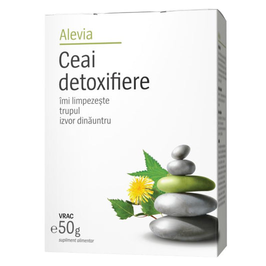 Ceai Detoxifiere, Alevia, 50 Grame - Vitax.ro