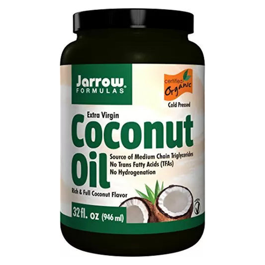 Coconut Oil Extra Virgin, Jarrow Formulas, 946ml - Vitax.ro
