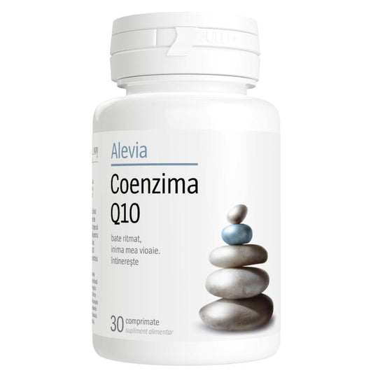 Coenzima Q10 10mg, Alevia, 30 Comprimate - Vitax.ro