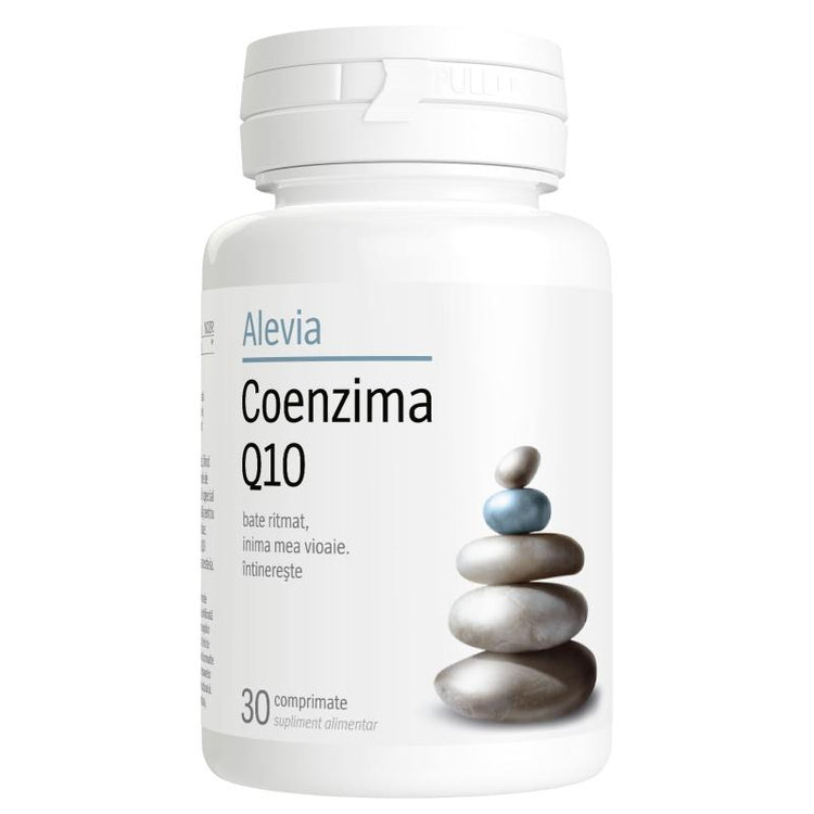 Coenzima Q10 10mg, Alevia, 30 Comprimate - Vitax.ro