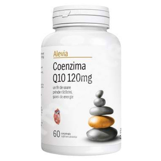 Coenzima Q10 120mg, Alevia, 60 Comprimate - Vitax.ro