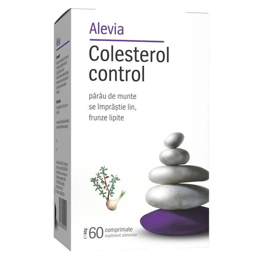 Colesterol Control, Alevia, 60 Comprimate - Vitax.ro