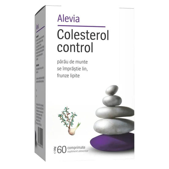 Colesterol Control, Alevia, 60 Comprimate - Vitax.ro