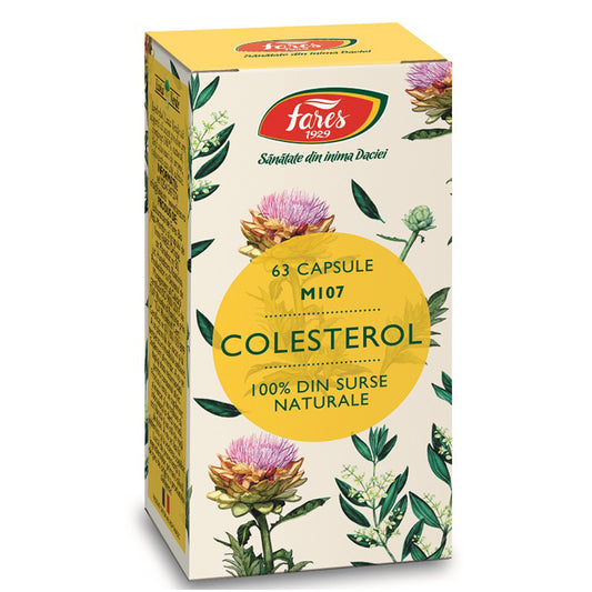 Colesterol M107, Fares, 63 Capsule - Vitax.ro