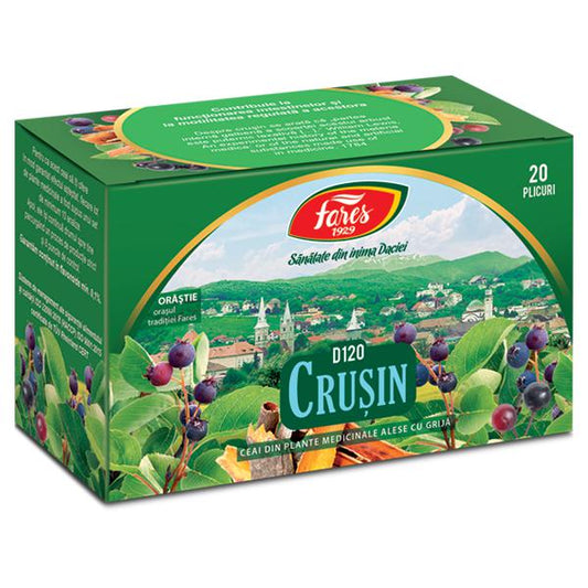 Crusin Scoarta D120, Fares, 20 Pliculete - Vitax.ro