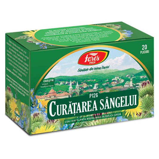 Curatarea Sangelui P126, Fares, 20 Pliculete - Vitax.ro