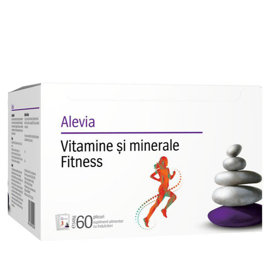 Vitamine si Minerale Fitness, Alevia, 60 Plicuri - Vitax.ro