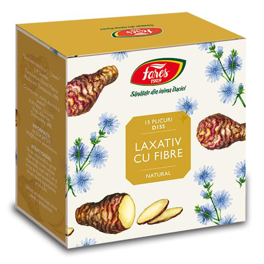 Laxativ cu Fibre D155, Fares, 15 Plicuri - Vitax.ro