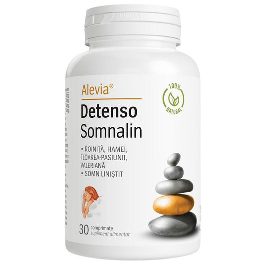 Detenso Somnalin, Alevia, 30 Comprimate - Vitax.ro