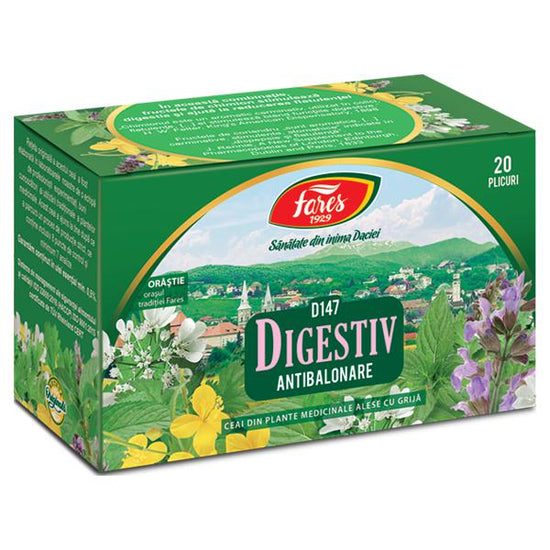 Digestiv Antibalonare D147, Fares, 20 Pliculete - Vitax.ro