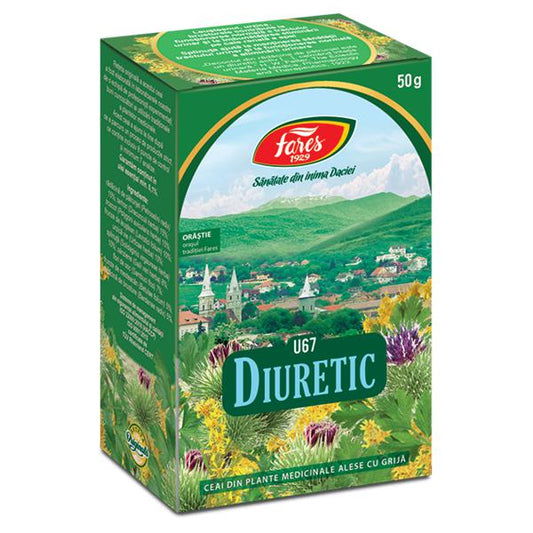 Diuretic U67, Fares, Ceai la Punga 50gr - Vitax.ro