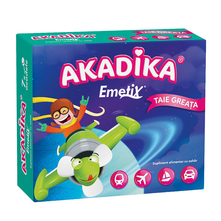 Emetix Acadele Akadika, Fiterman Pharma, 7 Acadele - Vitax.ro
