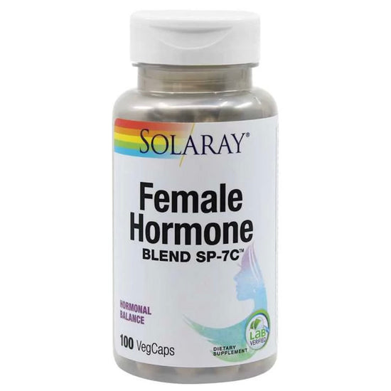 Female Hormone Blend, Solaray, 100 Capsule Vegetale - Vitax.ro