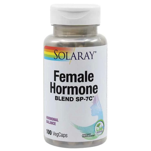 Female Hormone Blend, Solaray, 100 Capsule Vegetale - Vitax.ro
