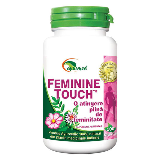 Feminine Touch, Ayurmed, 100 Tablete - Vitax.ro