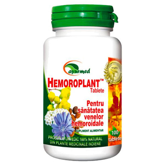 Hemoroplant, Ayurmed, 100 Tablete - Vitax.ro