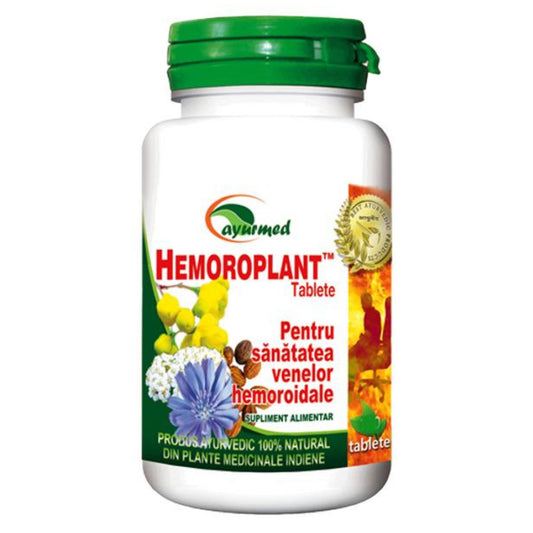 Hemoroplant, Ayurmed, 50 Tablete - Vitax.ro