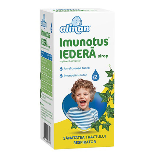 Imunotus Iedera Sirop Alinan, Fiterman Pharma, 150ml - Vitax.ro