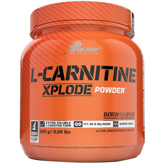 L-Carnitine Xplode Powder, Orange - 300g - Vitax.ro