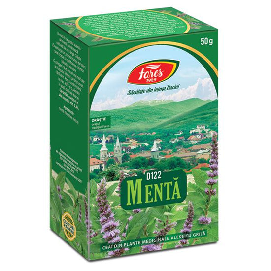 Menta Iarba D122, Fares, Ceai la Punga 50gr - Vitax.ro