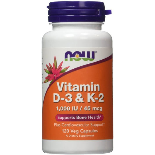 Vitamin D-3 & K-2 - 120 vcaps - Vitax.ro