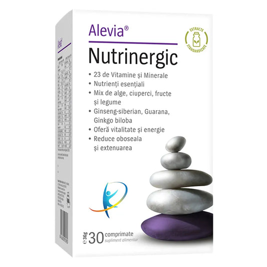 Nutrinergic, Alevia, 30 Comprimate - Vitax.ro