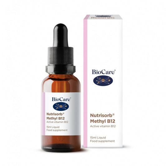 Vitamina B12 Lichida Nutrisorb, BioCare, 15ml - Vitax.ro