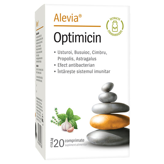 Optimicin, Alevia, 20 Comprimate - Vitax.ro