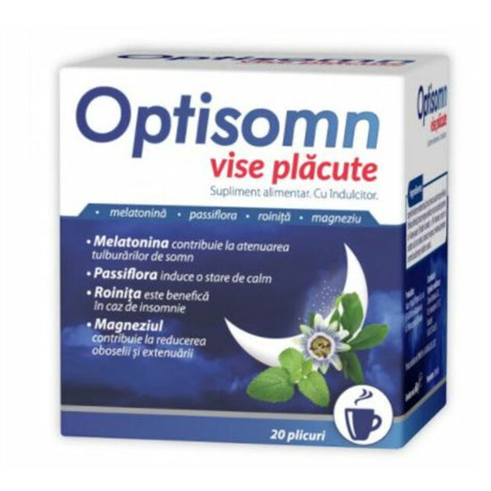 Optisomn, Zdrovit, 20 Plicuri - Vitax.ro