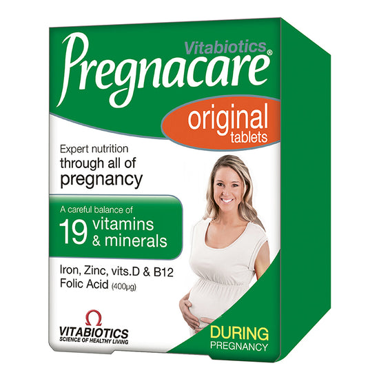 Pregnacare Original, Vitabiotics, 30 Comprimate - Vitax.ro