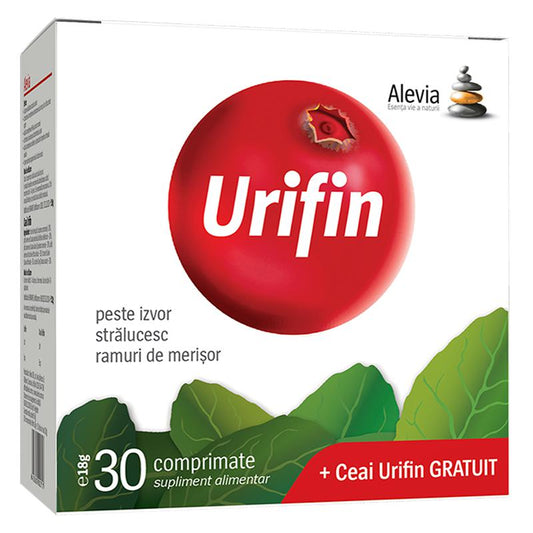 Urifin, Alevia, 30 Comprimate + 20 Plicuri - Vitax.ro