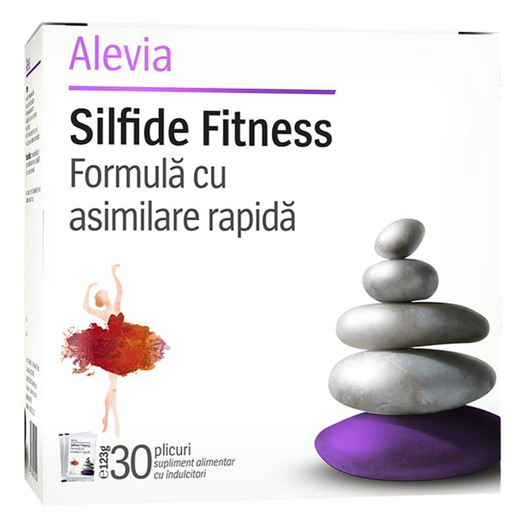 Silfide Fitness Formula cu Asimilare Rapida, Alevia, 30 Plicuri - Vitax.ro