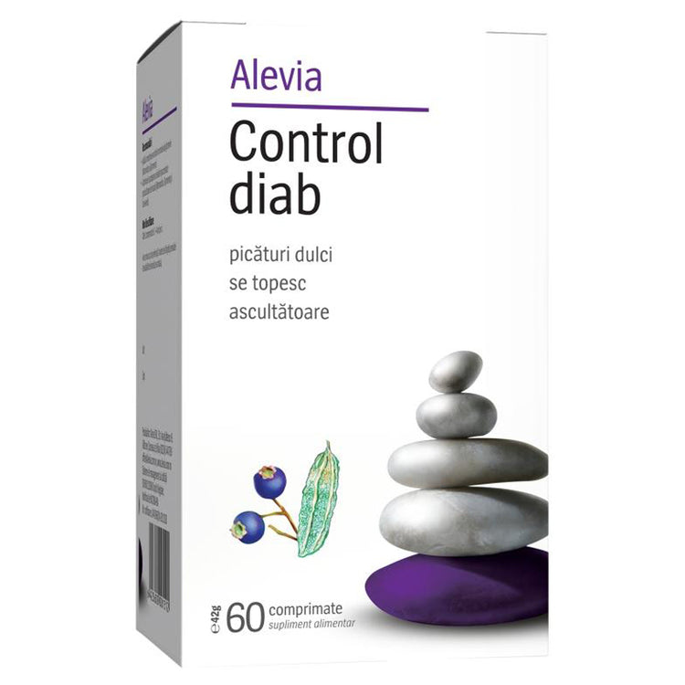 Control Diab, Alevia, 60 Comprimate - Vitax.ro