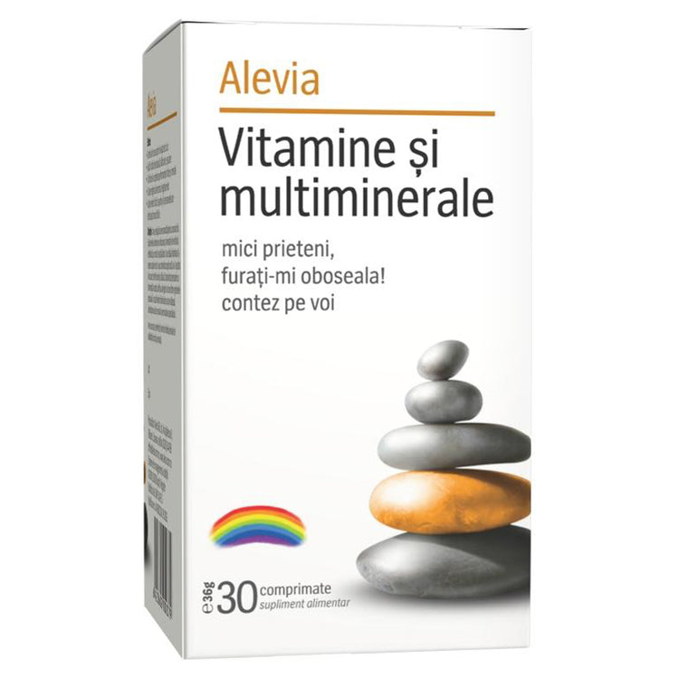 Vitamine si Multiminerale, Alevia, 30 Comprimate - Vitax.ro