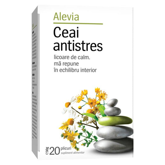Ceai Antistres, Alevia, 20 Plicuri - Vitax.ro