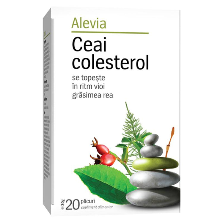 Ceai Colesterol, Alevia, 20 Plicuri - Vitax.ro