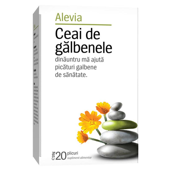 Ceai de Galbenele, Alevia, 20 Plicuri - Vitax.ro