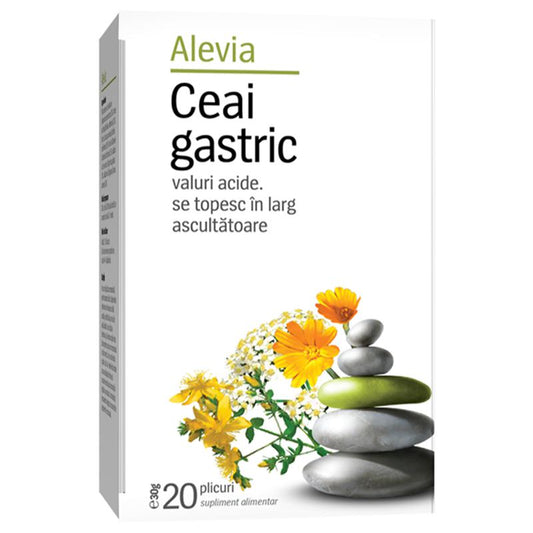 Ceai Gastric, Alevia, 20 Plicuri - Vitax.ro