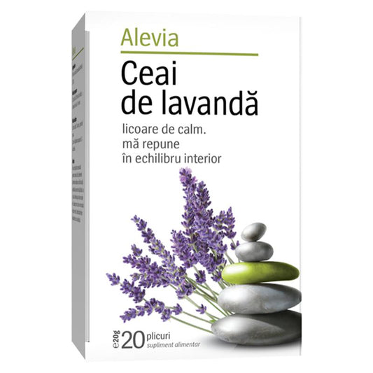 Ceai de Lavanda, Alevia, 20 Plicuri - Vitax.ro