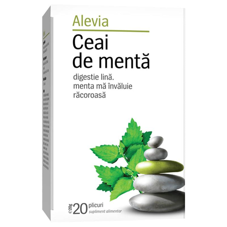 Ceai de Menta, Alevia, 20 Plicuri - Vitax.ro