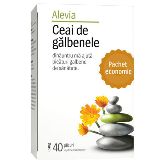 Ceai de Galbenele, Alevia, 40 Plicuri - Vitax.ro