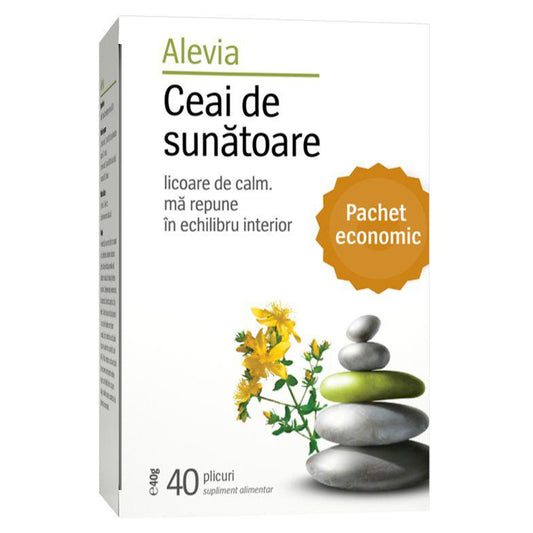 Ceai de Sunatoare, Alevia, 40 Plicuri - Vitax.ro