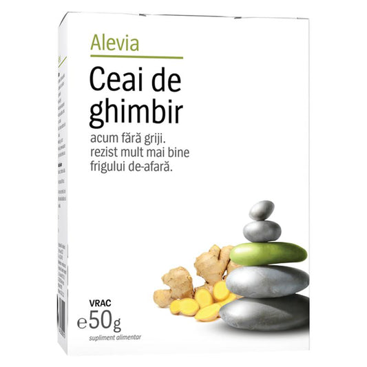 Ceai de Ghimbir, Alevia, 50g - Vitax.ro