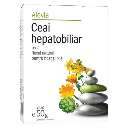 Ceai Hepatobiliar, Alevia, 50g - Vitax.ro