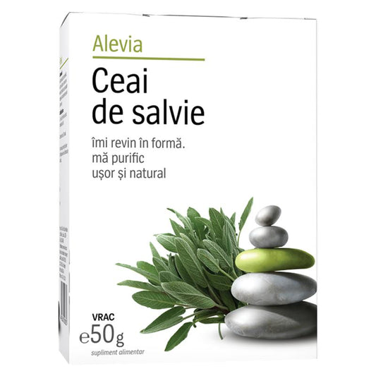 Ceai de Salvie, Alevia, 50g - Vitax.ro
